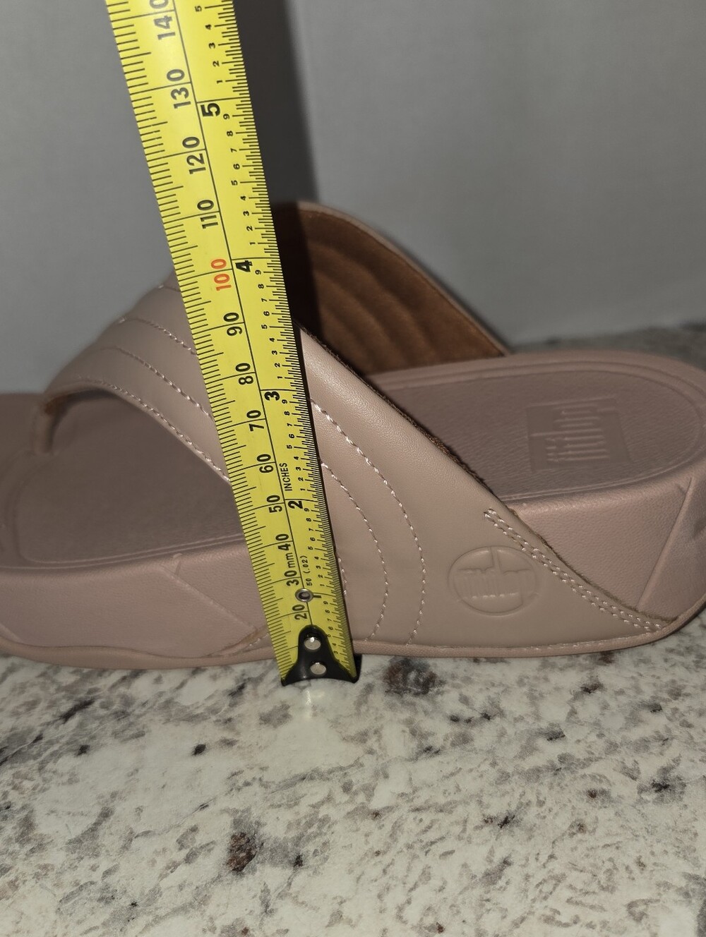 FitFlop Walkstar Leather Toe-post Womens Sandals..6..NEW - Picture 6 of 7